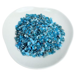 藍磷灰石碎石 100g裝 原石 水晶石 消磁水晶 淨化水晶 天然碎石 能量 造景石 天然水晶 聚寶盆 魚缸造景 開運, 藍磷灰