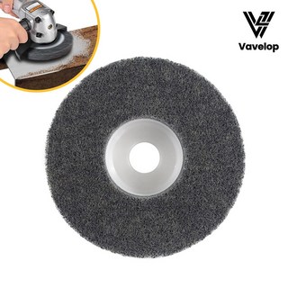 바벨롭 수세미 디스크 논우븐 나일론 연마 휠 폴리싱 광택 패드 사포 폴리싱 샌딩, 5인치 수세미 디스크, 1개