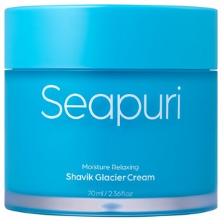 씨퓨리 샤비크 빙하크림 수분 진정 보습 쿨링 5종 히알루론산 대용량, 1개, 70ml