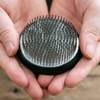 꽃꽂이침봉 스테인레스스틸 꽃침봉 식물지지대 생화 꽃꽂이 침봉 꽃화분 재료 용품 부자재, 6cm, 1개