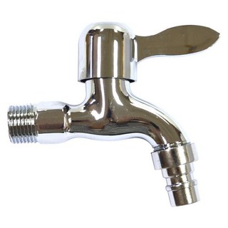 洗衣機水嘴水龍頭 單孔壁式 簡約耐用 易於安裝, 1個