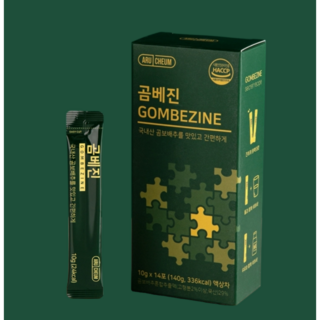 [타임세일][아르채움] 아르채움 곰베진 10g x 14개입 /kms수량제안 한정수량, 1개, 140ml