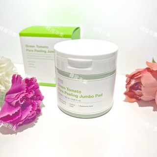 "韓國市集"韓國 SUNGBOON EDITOR 綠番茄/山葡萄維他命c亮白棉片 Olive Young, 1個, 綠番茄棉片180ml 60片, 60片