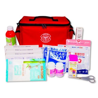 큐어메디 스페셜구급가방1호 응급처치키트 여름철 무더위예방 폭염안전키트, 1개