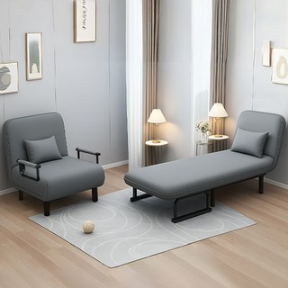 Takata 1~2인용 패브릭 접이식 소파베드 리클라이너 공간절약 폴딩침대