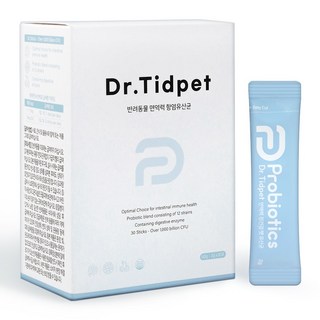 닥터티드펫 강아지 유산균 1조 CFU 장건강 프로바이오틱스 30포, 30회분, 장건강/유산균, 1개
