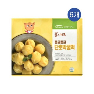 풀스키즈 비상식량 동글동글 단호박꿀떡, 6개, 500g