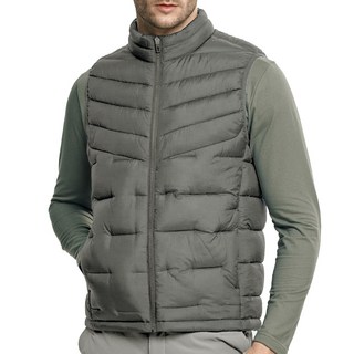 [김영주스포츠] 남성 겨울 나일론 웰론 경량 패딩 조끼_히트윈터 프리미엄 솜 패딩 조끼 아우터