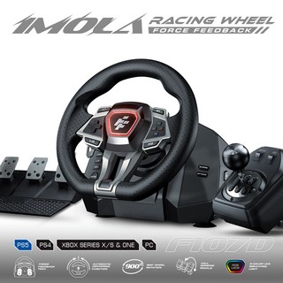 Flashfire Imola 莫拉車神力回饋方向盤 PC Steam PS XBOX 地平線5 台灣品牌 玉山獎, 1個, F107D, PS5版