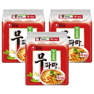 NONGSHIM 農心 蘿蔔蔥蒜湯麵 122g, 12包