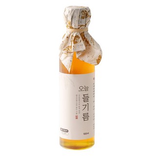 저온압착 통들깨 오늘들기름, 1개, 180ml