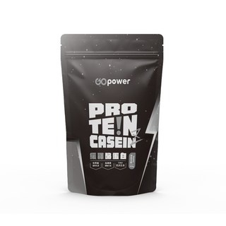 GOpower 果果能量 緩釋酪蛋白ProteinZ【夜巡芝麻】高蛋白 蛋白質 健身補給, 1個, 500g