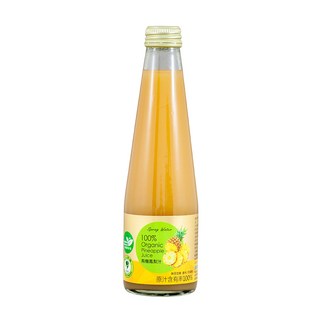 【Spring Water】100%有機鳳梨汁(12瓶/箱), 12個, 250ml