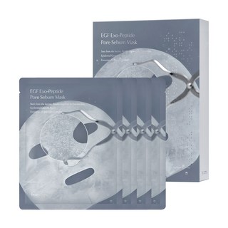 [피지흡착 마스크/화잘먹] 프롬리에 EGF 피지팩 엑소 펩타이드 모공 피지 마스크 4매입 1개, 4개입
