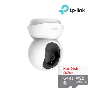 티피링크 TAPO CCTV 가정용 IP카메라 와이파이 무선 네트워크 스마트 케어 홈캠 C200+SD카드 64GB 포함, TAPO 홈캠 C200+SD카드 64GB, 1개