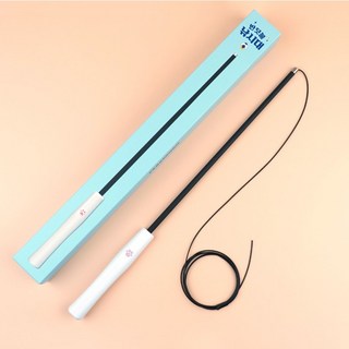 BAEKOKO 배코코 반딧불 낚시대 고양이 장난감 고양이용품 반려동물용품, RED, 1개