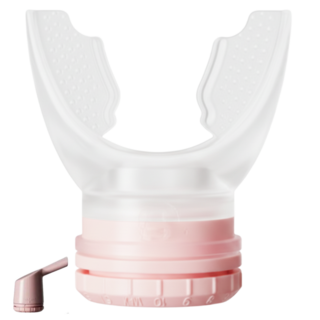 울튼 최신2way형 운동용 일상용 두가지 폐활량 운동기구, 1개, 웜핑크