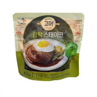 고메 함박스테이크, 152g, 24개