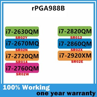 호환 i7-2630QM i7-2670QM i7-2720QM i7-2760QM i7-2820QM i7-2860QM, 07 i7-2630QM SR02Y, 1개