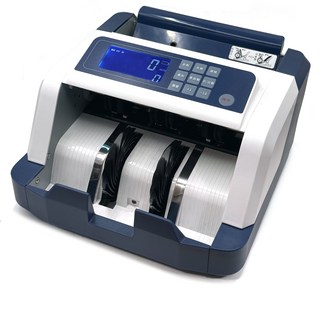 點鈔機，快速點鈔、驗鈔，辦公室必備, 1個, 3400型點驗鈔機+電池(裝在機身內出貨)