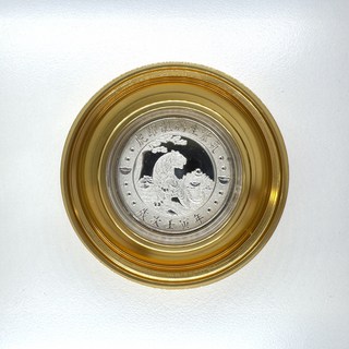 紫南宮 金幣 紀念幣 擺件, 虎, 1個