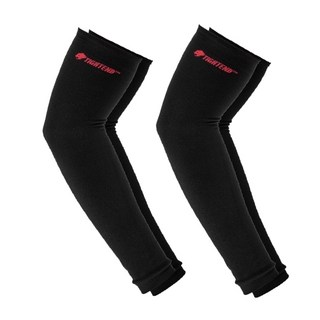 타이트엔드 킬러웨일 기모 팔토시 워머, 블랙, 2개