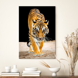 집안지켜주는 수호신 호랑이 황호 백호 인테리어 캔버스 액자 [더아트컴퍼니 액운방지 수맥차단 사업운 돈들어오는 그림], 3. 명예성취 호랑이