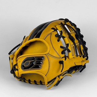 원에이티 BGN 내야 글러브 11.75인치 아이웹 옐로우/블랙 I-66, 1개