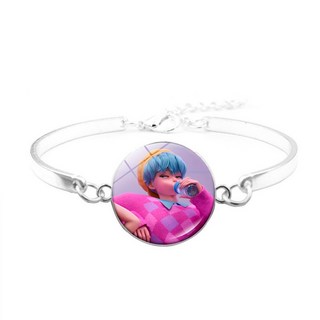 KPOP獵魔女團卡通手鍊 跨境熱賣百搭手環飾品 女生小禮品