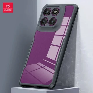 모토로라 엣지 60 프로 케이스 XUNDD 에어백 충격 투명 PC+TPU 카메라 보호 커버 용), 01 Black, 01 모토로라 엣지 60 프로