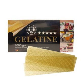 焙樂道 德國吉利丁片 (另售1kg原裝), 1個, 25g約9片