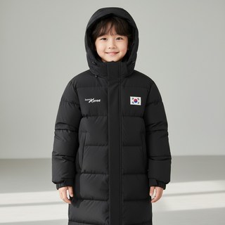 한국 대한민국 팀코리아 키즈 어린이 성인 커플 카르디아 롱패딩