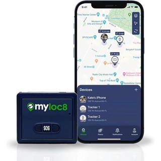 태그 블루투스 트래커 위치추적기 마이록8 GPS – 차량 어린이 수하물용 범용 추적기 4G LTE 실시 업데이트 트럭 트레일러 자전거용 자석 내장 은닉형 구독 필요, MYLC003