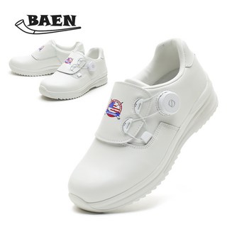 [브랜슈] BN-502 발이 편한 소가죽 다이얼 골프화 캐디화 필드화 스크린 파크골프화