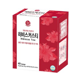 송원 히비스커스 40T, 1.8g, 40개입, 1개