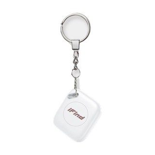 iFind全球定位器 定位器 追蹤器 防丟器 寵物追蹤器 迷你定位器 行李定位器 長輩走失, 白色(極簡白+皮套), 1個