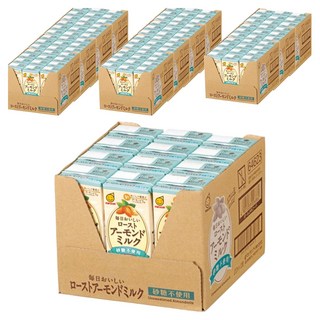 marusan 丸三 每日美味烘焙杏仁奶 無糖款, 12個, 200ml