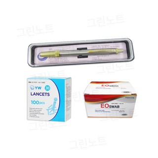 체했을때 손따는 채혈기 스텐 사혈기+침100개+솜100매, 1개, 1세트