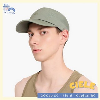 Ciele GOCap SC Field Capital RC 跑帽 運動帽子 灰綠, 1個
