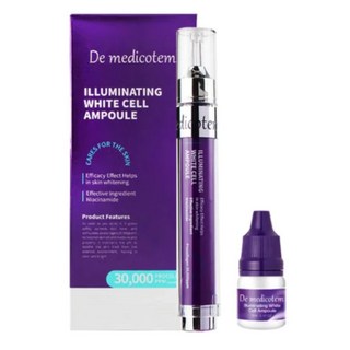 公司貨 韓國 De medicotem DMT 素顏滴美白精華液素顏1盒/6瓶（效期最新2027年）DR精選美妝平價店, 1個, 新款✅德魅蔻【素顏滴】15ml+贈5ml
