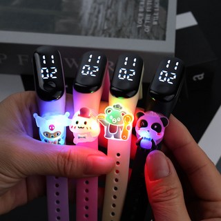 兒童卡通閃燈手錶，可愛造型夜光防水電子錶，多款可選