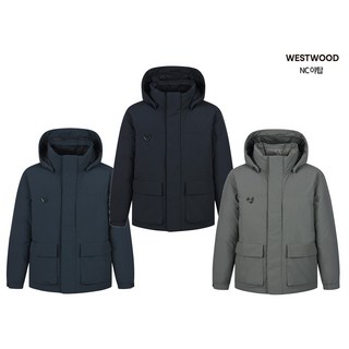 [웨스트우드] (한정수량 특가세일) 매장베스트! 남성 겨울 보온 경량 우수한 와샤원단 헤비 덕다운 패딩 자켓 / 오리털 80:20으로 편안한 착용 / 야외활동 출퇴근용 캐주얼