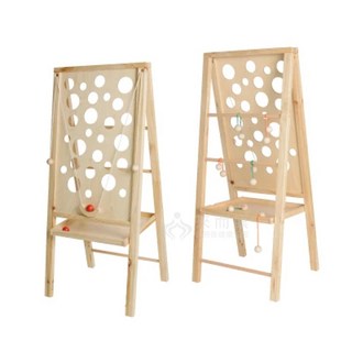 來而康 玩偶的家 PlayMe 翻山越嶺 K2104 拋物平衡專注訓練遊戲玩具, 1個, 木紋