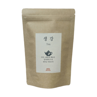 국산 생강차 PLA삼각티백, 1g, 1개, 50개입