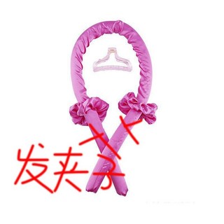 海綿捲髮器 懶人捲髮棒 無熱定型 睡眠捲髮神器 台灣出貨, 1個, 隨機色抓夾1個