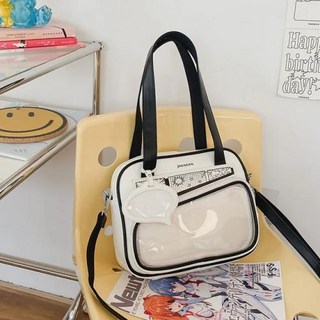 이타백 ITABAG 일본 제 2 요소 토트 JK 숄더백 소형 가죽 이타백 여대생 크로스바디 백