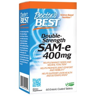 Doctor's BEST 雙效SAM-e無麩質保健錠, 60顆, 1罐