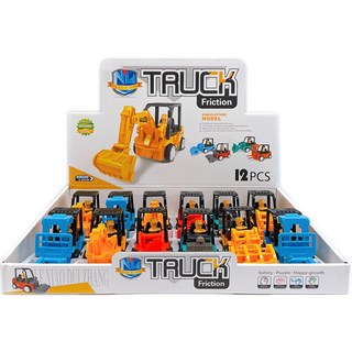 NILE小隊長 慣性工程車 搖頭系列 挖土機 堆高機 壓路機 怪手 兒童玩具, 一款入(不挑款)