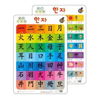 [애플비] 소리 나는 벽그림 한자, 옵션:선택 / 선택:애플비 소리나는 벽그림 한자