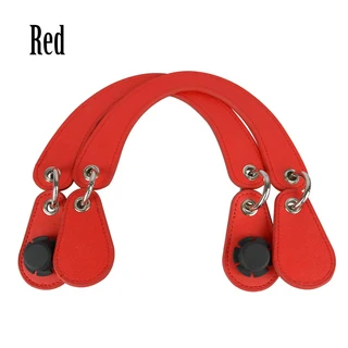 Tanqu 심플한 곡선 가죽 탈착식 드롭 벨트 핸들 클래식 미니 오백 헌트펀 스퀘어 시티 여성용 핸드백, 01 red